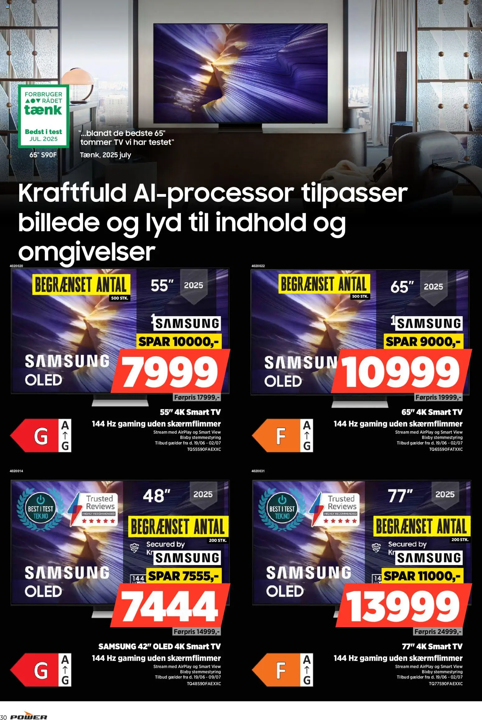 Power tilbudsavis – gyldig fra 26/05/2026 | Side: 30 | Produkter: Smart TV, TV, Lyd