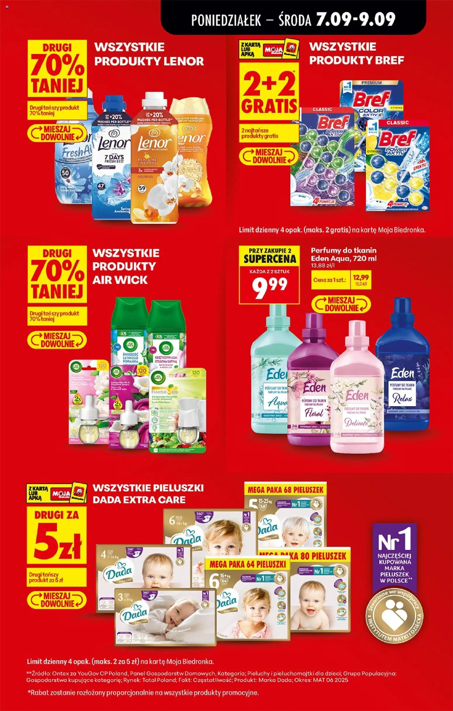 Biedronka Polsko leták od 07.09.2026 | Strana: 15 | Produkty: Lenor, Air Wick