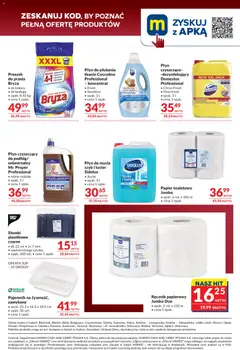 Pogląd oferty "Makro gazetka - Oferta dla gastronomii" - ważna od 15.09.2026 | Strona: 11 | Produkty: Proszek, Papier toaletowy, Domestos, Ręcznik papierowy