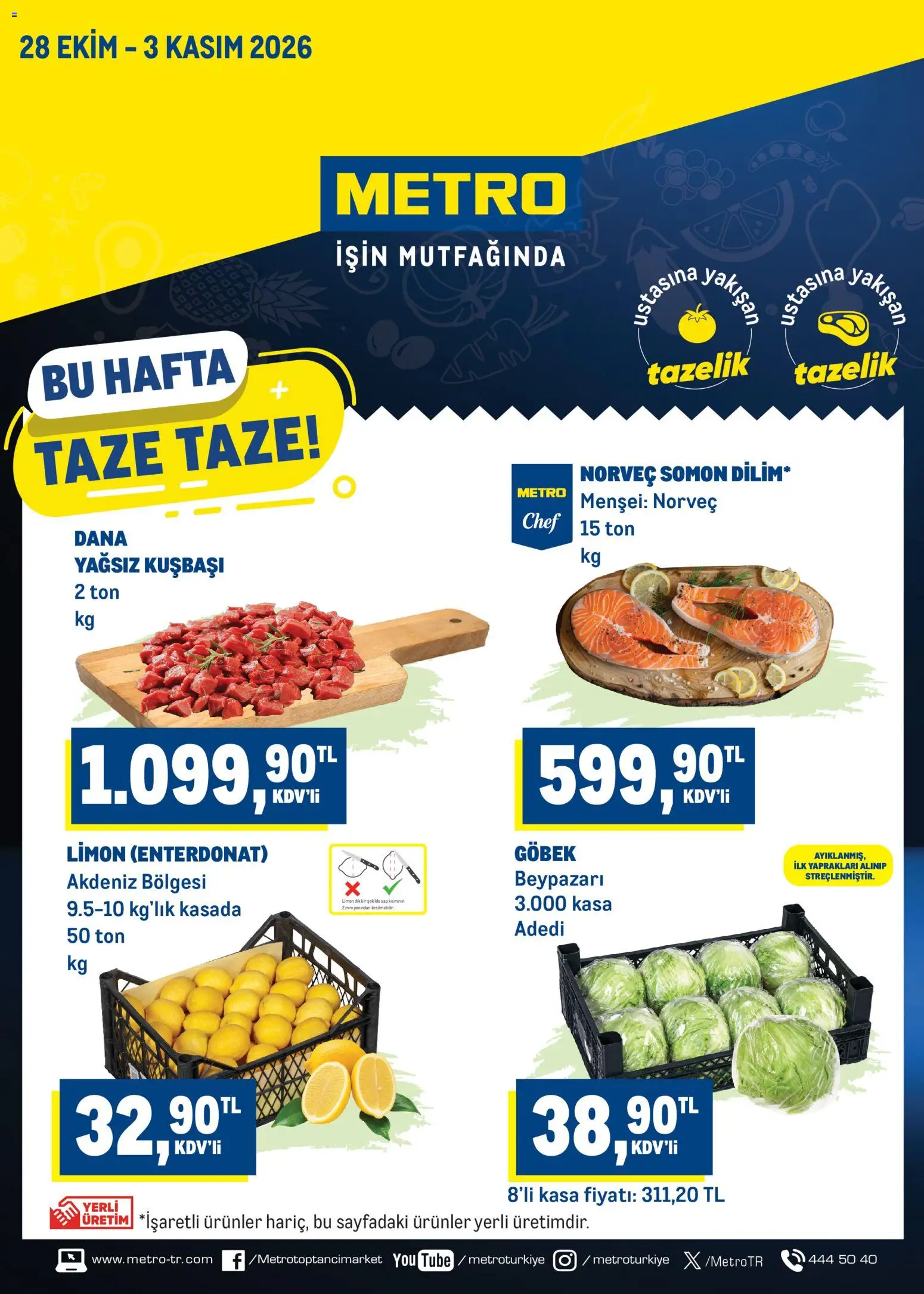 Metro Katalog - 28 Ekim 2026 tarihinden itibaren geçerlidir | Sayfa: 1
