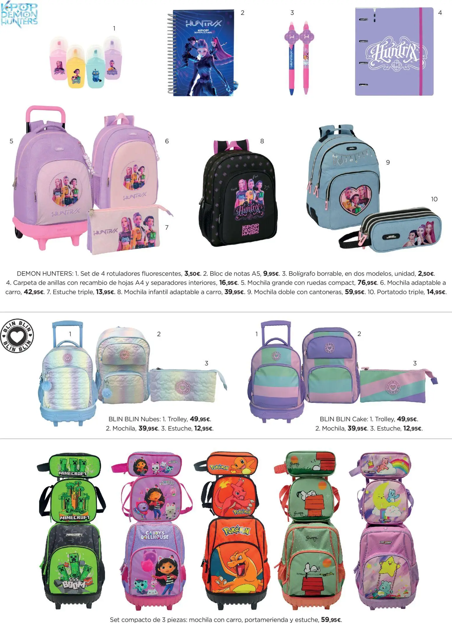 El Corte Inglés Vuelta al cole │ válido desde el 17/08/2026 | Página: 16 | Productos: Mochila