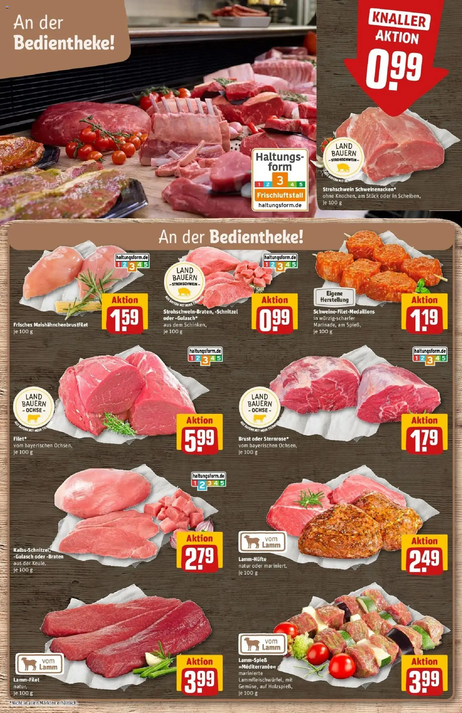 REWE Prospekt ab 14.09.2026 zum Blättern » Angebote | Seite: 6 | Produkte: Schnitzel, Gulasch
