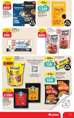Auchan akciós újság - amely érvényes a következő dátumtól: 2026.07.30. | Oldal: 17