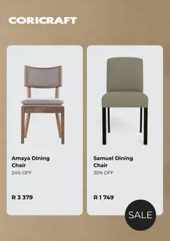 Coricraft specials catalogue – valid from 06/06/2026 | Page: 6 | Products: Chair