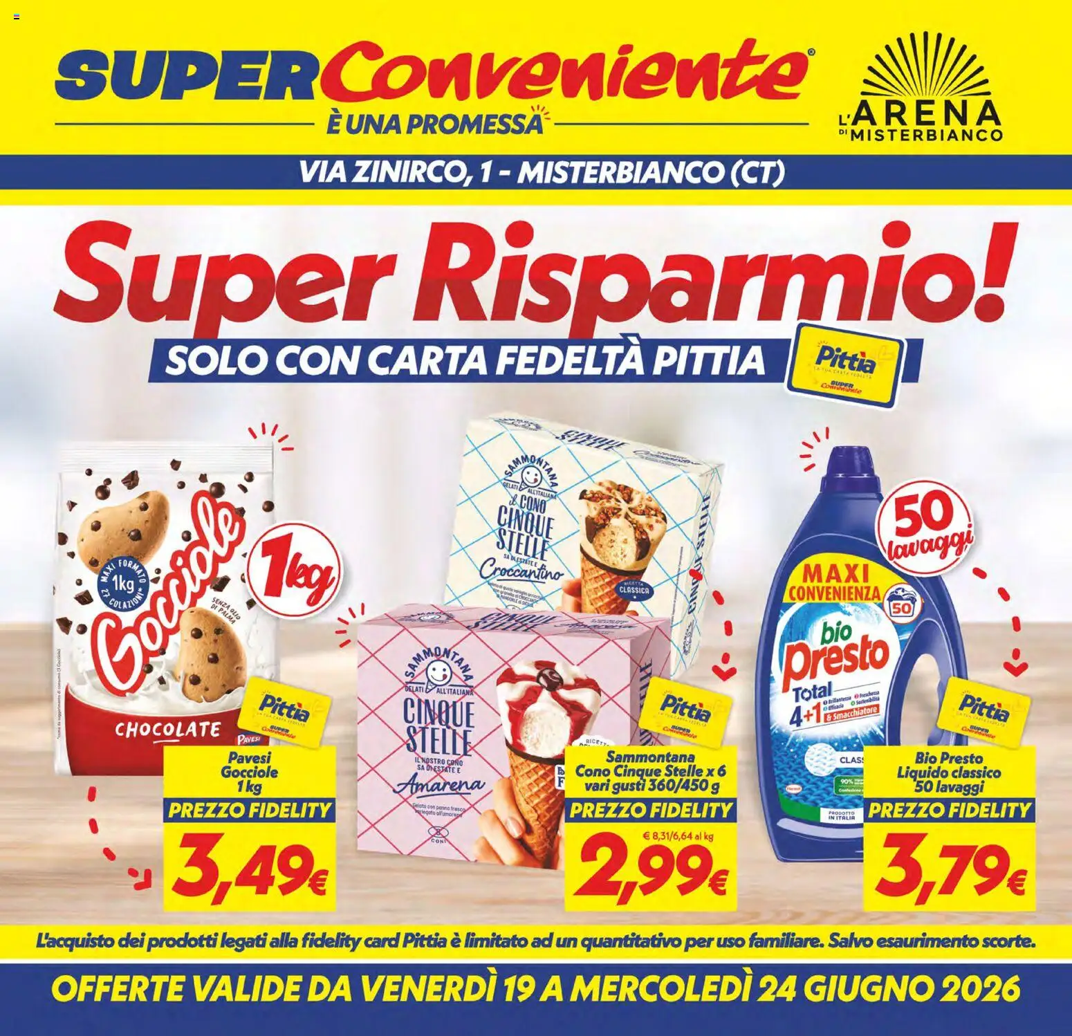 Volantino SuperConveniente del 19.06.2026 | Pagina: 1
