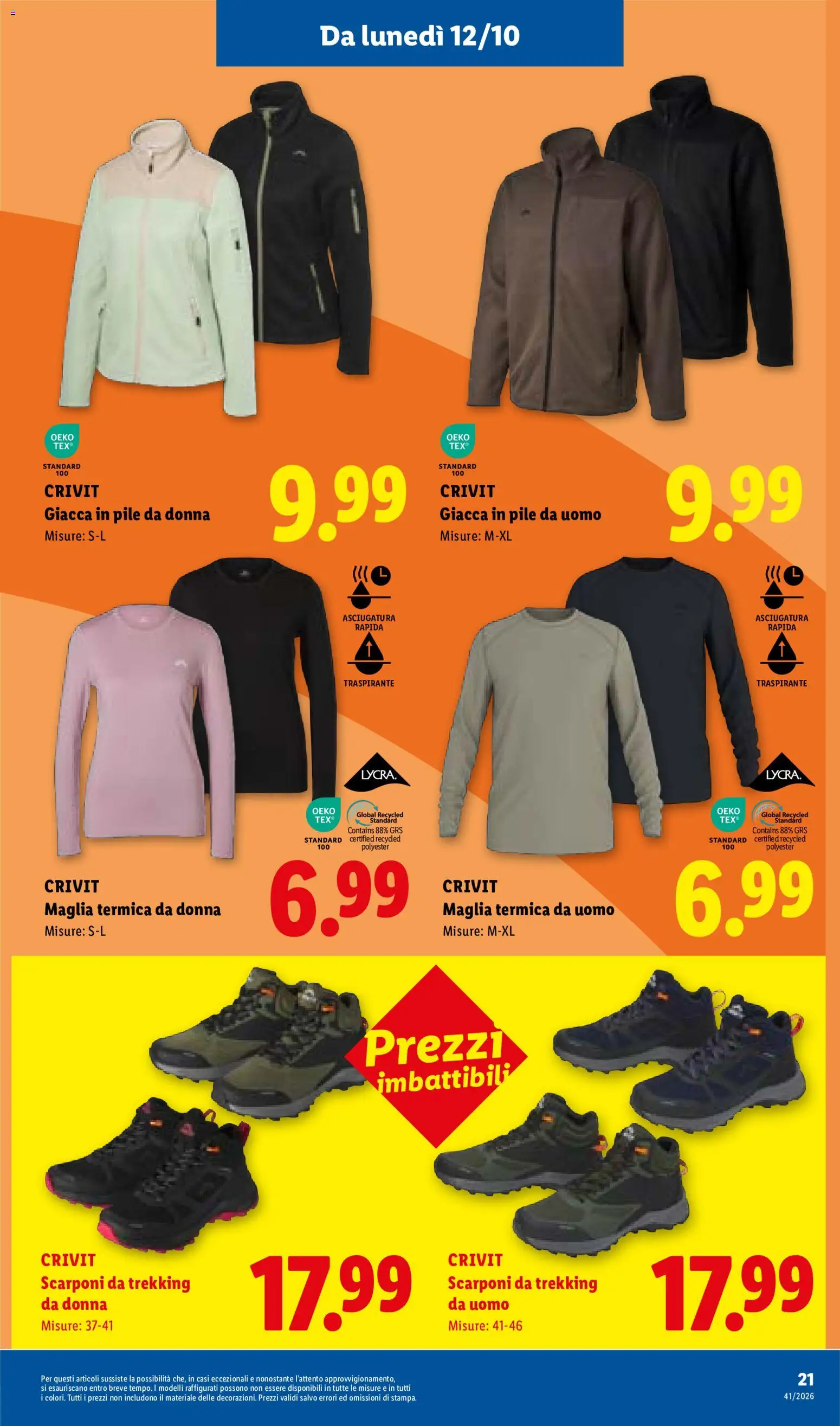 Volantino Lidl del 08/10/2026 | Pagina: 41