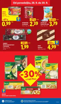 Lidl katalog akcije – veljaven od 24.09.2026 | Stran: 41 | Izdelki: Keksi, Juha, Narezek, Juhe