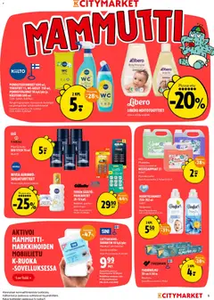 K-Citymarket-mainoslehti voimassa 03/08/2026 alkaen | Sivu: 5 | Tuotteet: Shampoo, Puhdistusliinat, WC