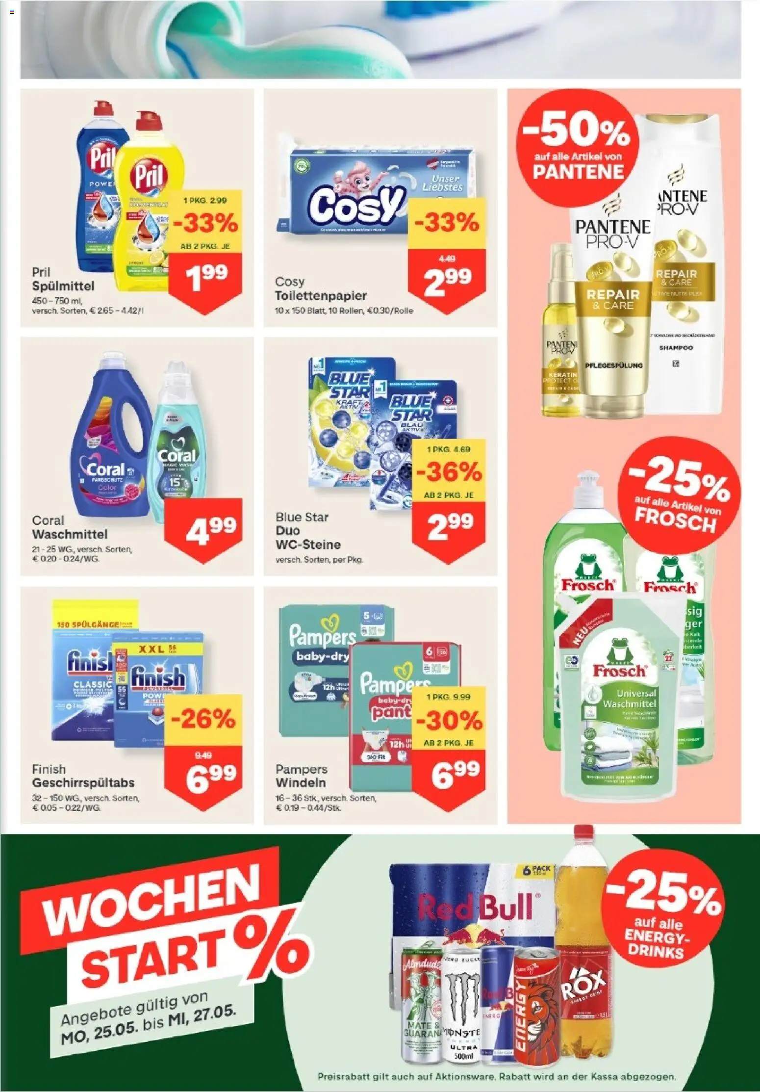 MPREIS Altenmarkt im Pongau gültig ab 21.05.2026 | Seite: 11 | Produkte: Pampers, Shampoo, Waschmittel