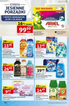 Pogląd oferty "Auchan gazetka - 30 Lat Hipermarket" - ważna od 24.09.2026 | Strona: 10 | Produkty: Płyn do płukania, Perfumy, Zapach, Wanilia