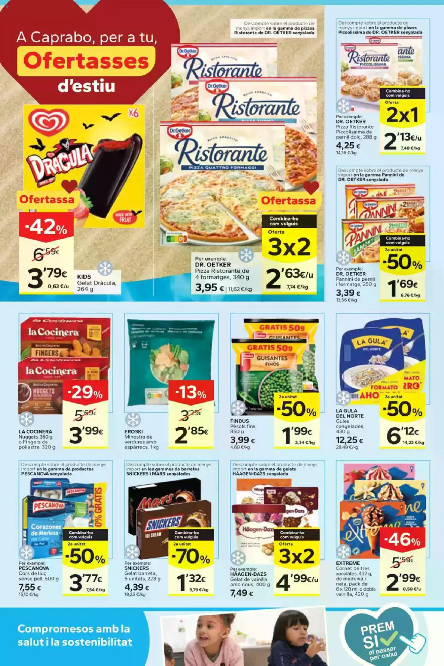 Caprabo folleto │ válido desde el 16/07/2026 | Página: 10 | Productos: Pizza, Nuggets