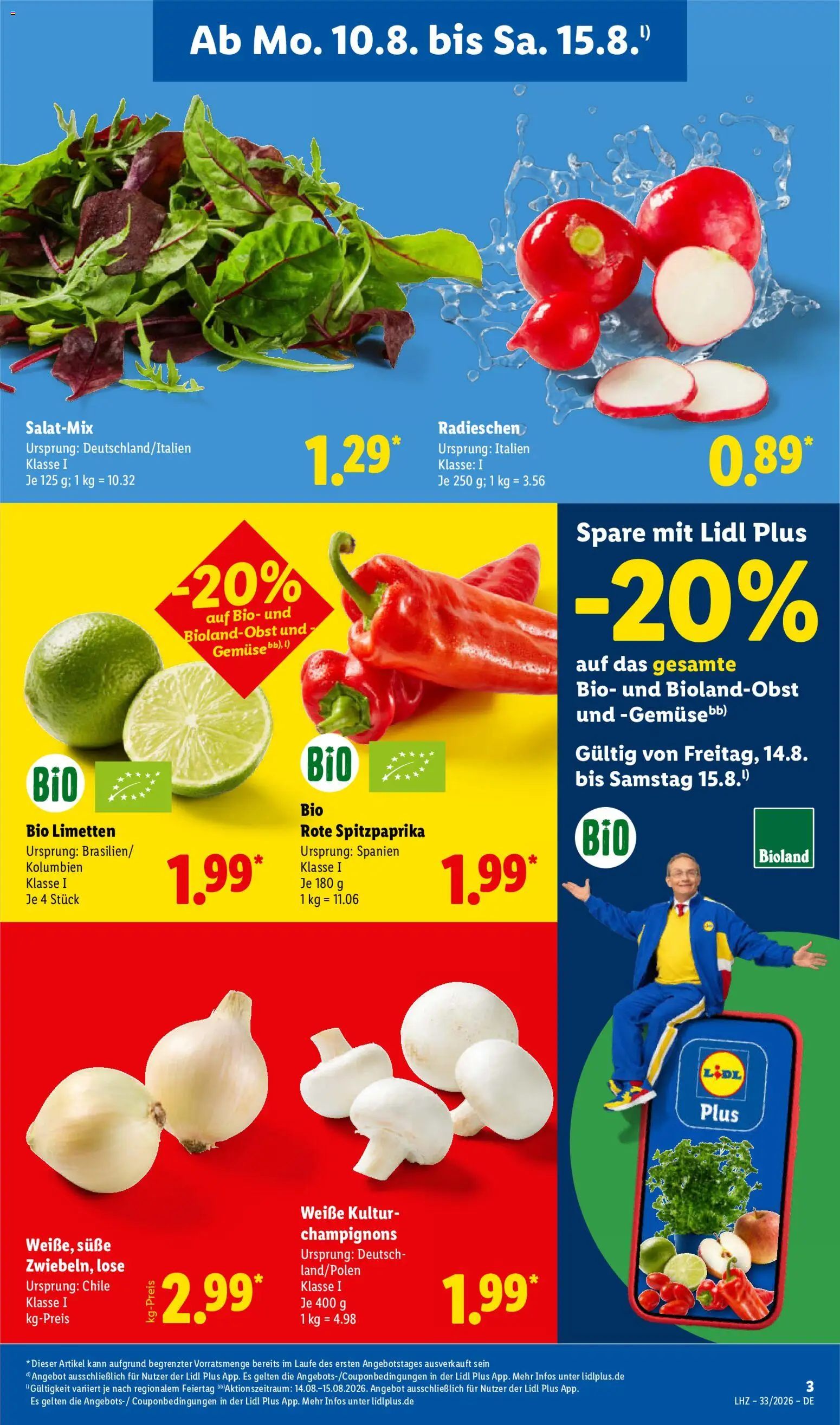 Lidl Německo leták od 10.08.2026 | Strana: 3