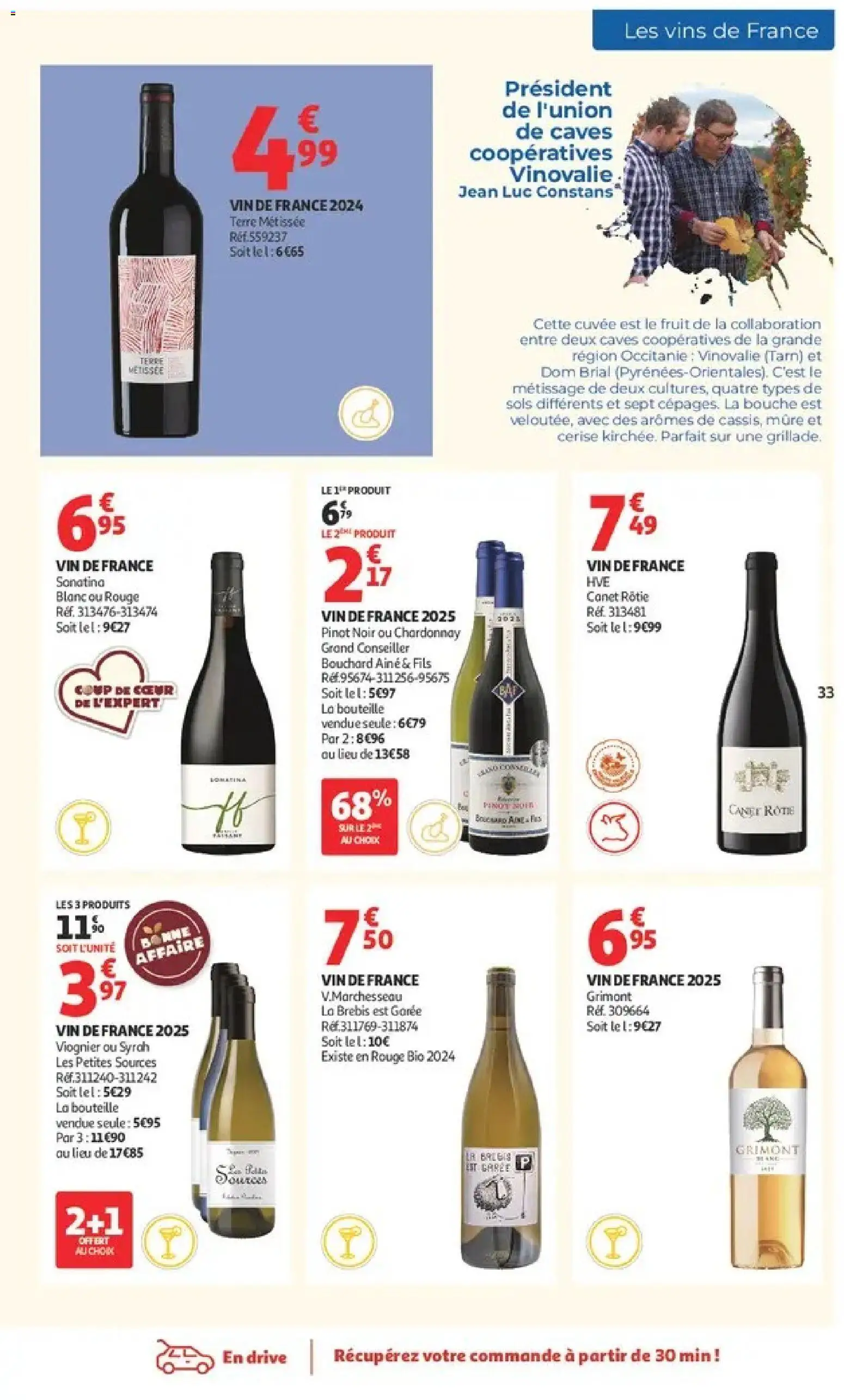 {H1} | Page: 33 | Produits: Pinot noir, Jean, Bouteille, Cerise