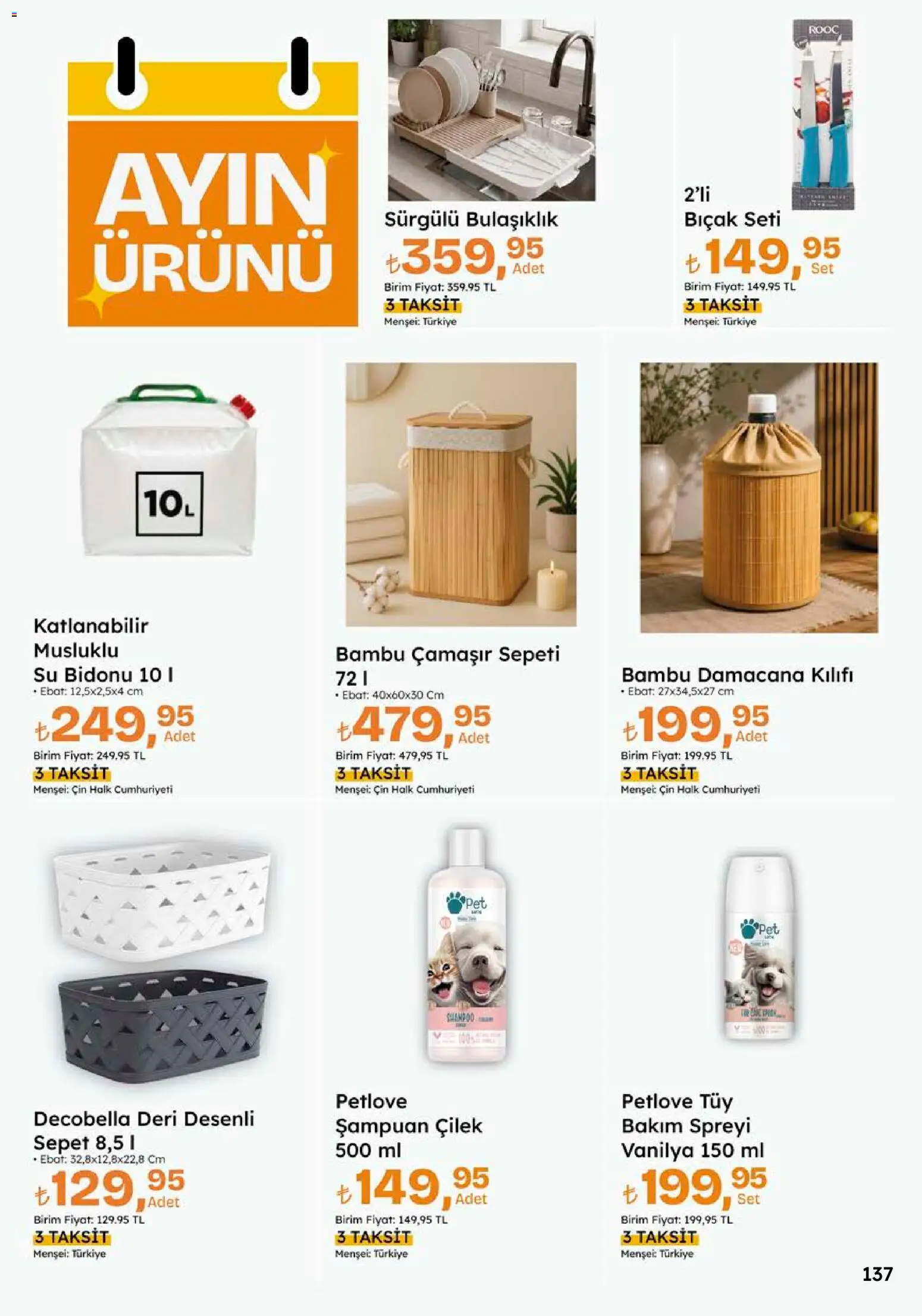 Migros Katalog - Migroskop - 22 Ekim 2026 tarihinden itibaren geçerlidir | Sayfa: 137