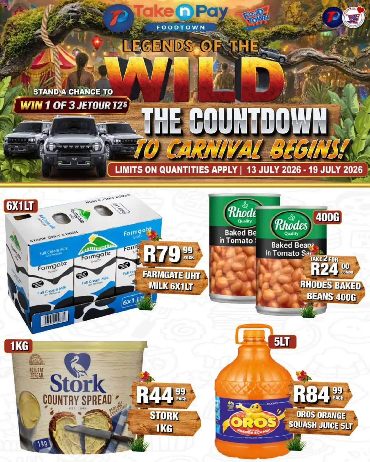 New Take n Pay catalogue – valid from 13/07/2026 | Page: 1