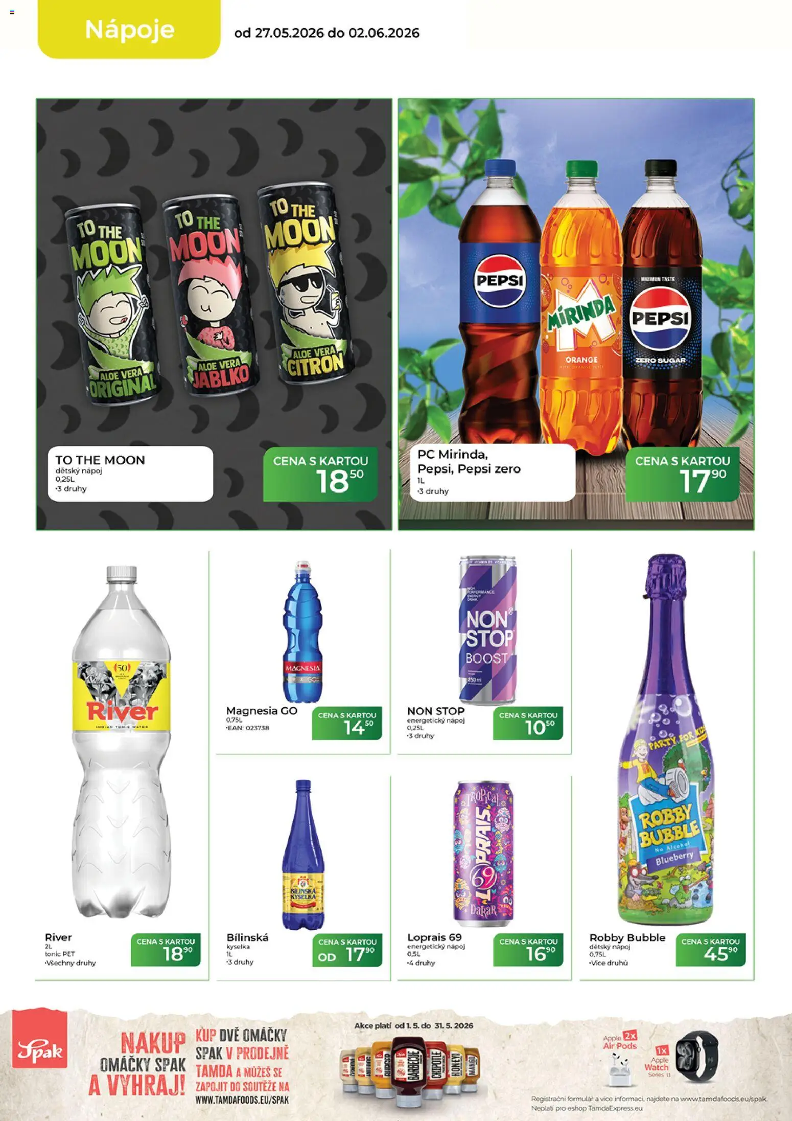 Tamda Foods leták od 27.05.2026 | Strana: 12 | Produkty: Magnesia, Apple, Mirinda, Aloe vera