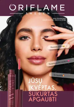 Oriflame leidinys galioja nuo 2026.09.16
