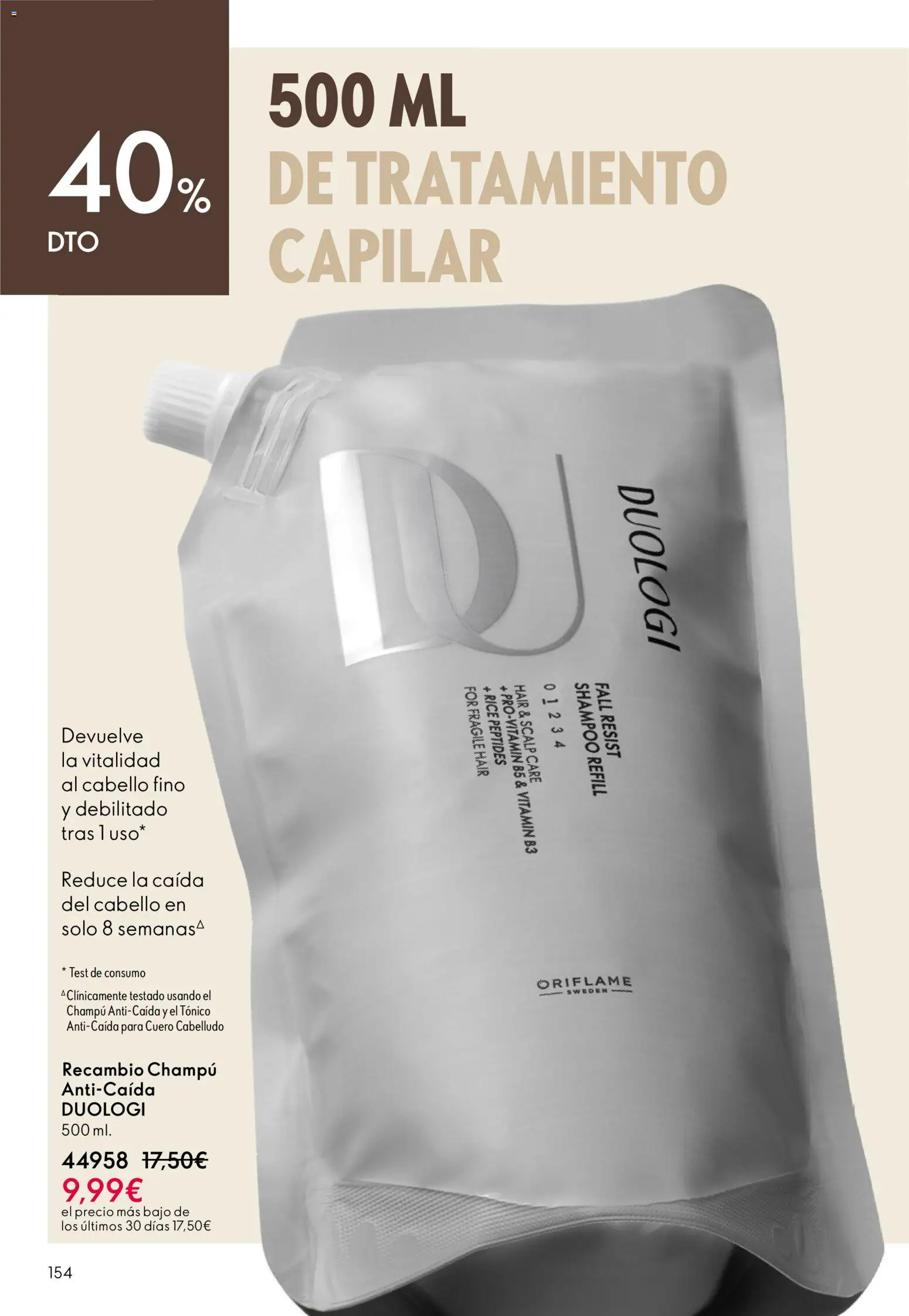 Oriflame - Catálogo Campaña 8 │ válido desde el 03.06.2026 | Página: 154 | Productos: Champú