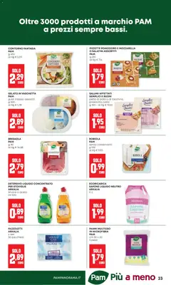 Anteprima del volantino Panorama volantino valido a partire dal 10/09/2026 | Pagina: 23 | Prodotti: Petto di Pollo, Prosciutto Cotto, Fazzoletti, Mozzarella