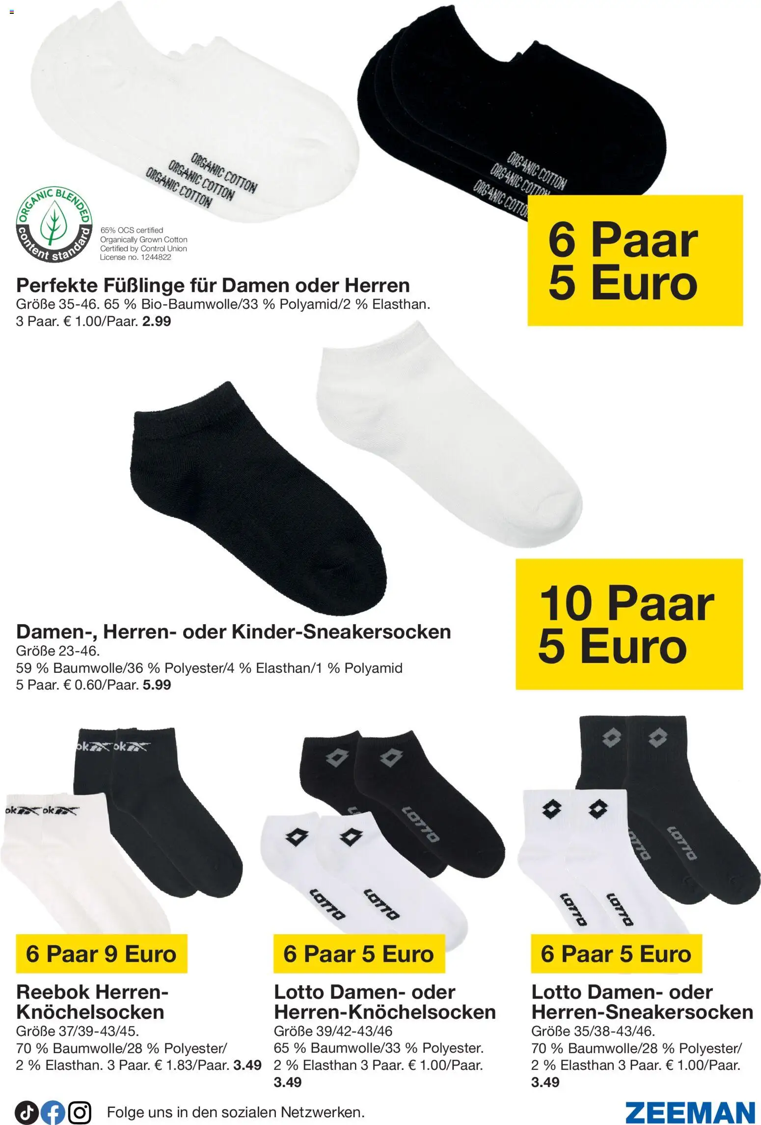 Zeeman Aktueller Prospekt – gültig ab 27.06.2026 | Seite: 6
