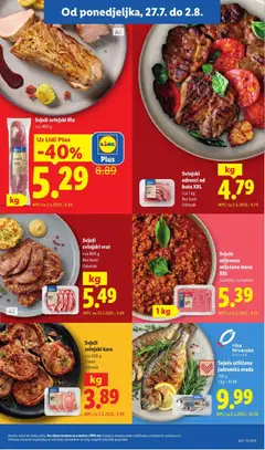 Svježi svinjski vrat, cca 800 g Bez kosti Odrezak - Pregled kataloga iz trgovine Lidl, vrijedi od 23.07.2026 | Stranica: 3