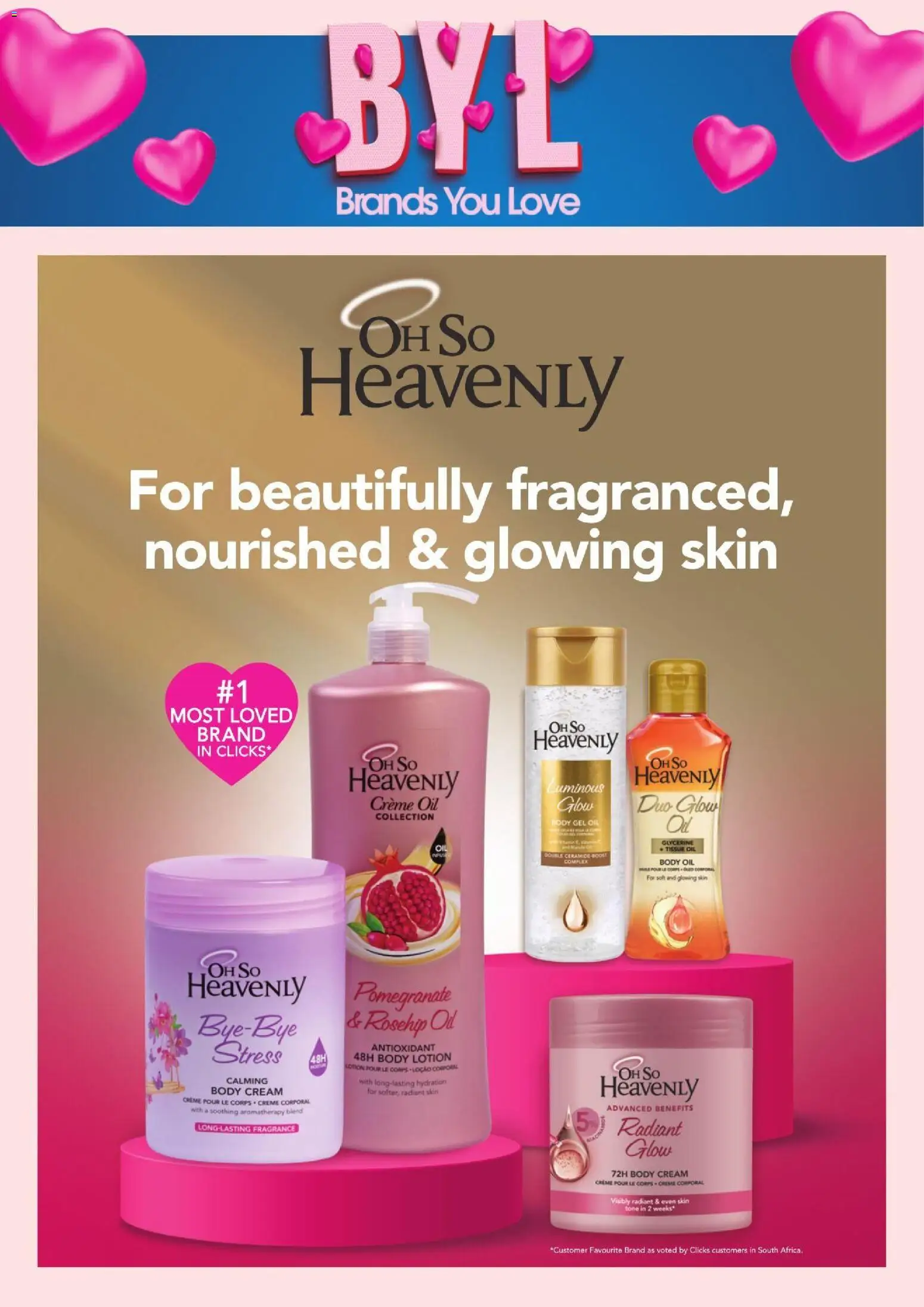 New Clicks catalogue – valid from 01/08/2026 | Page: 54 | Products: Oil, Fragrance, Cream, Lotion