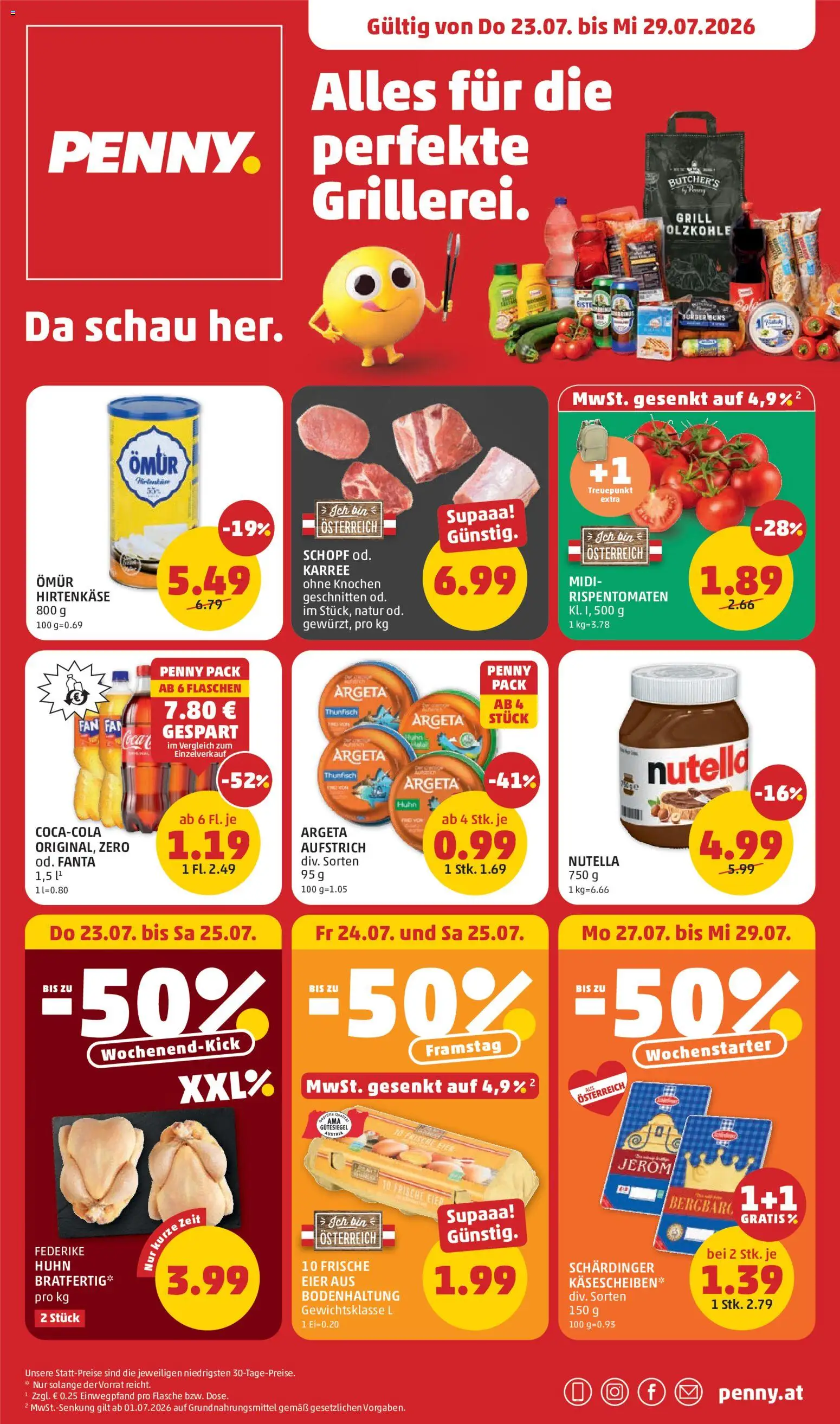 Penny Markt Flugblatt ab (23.07.2026) catalogue cover