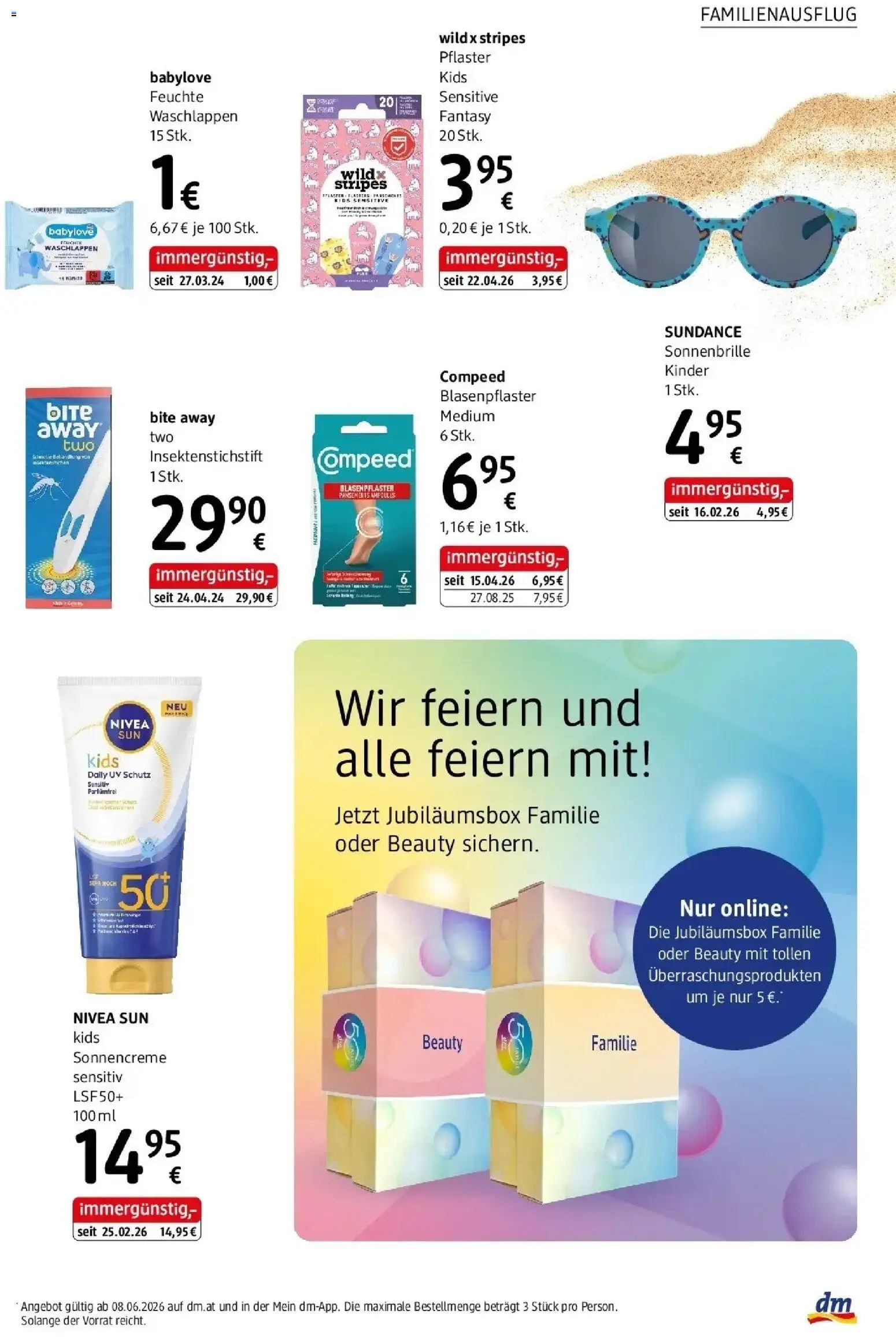 dm drogerie markt Journal Juni 2026 gültig ab 03.06.2026 | Seite: 21 | Produkte: Sonnencreme