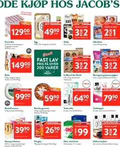 Forhåndsvisning av Jacobs kundeavis gyldig fra 22/06/2026 | Side: 11 | Produkter: Ost, Bringebær, Лейка садовая, Shampoo