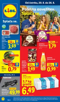 Lidl katalog akcije – veljaven od 20.08.2026