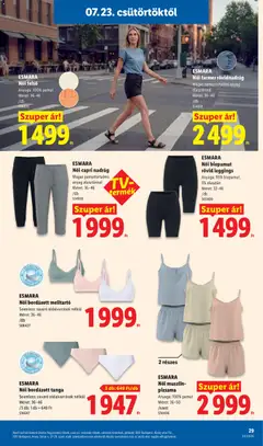 Lidl akciós újság - amely érvényes a következő dátumtól: 2026.07.23. | Oldal: 29