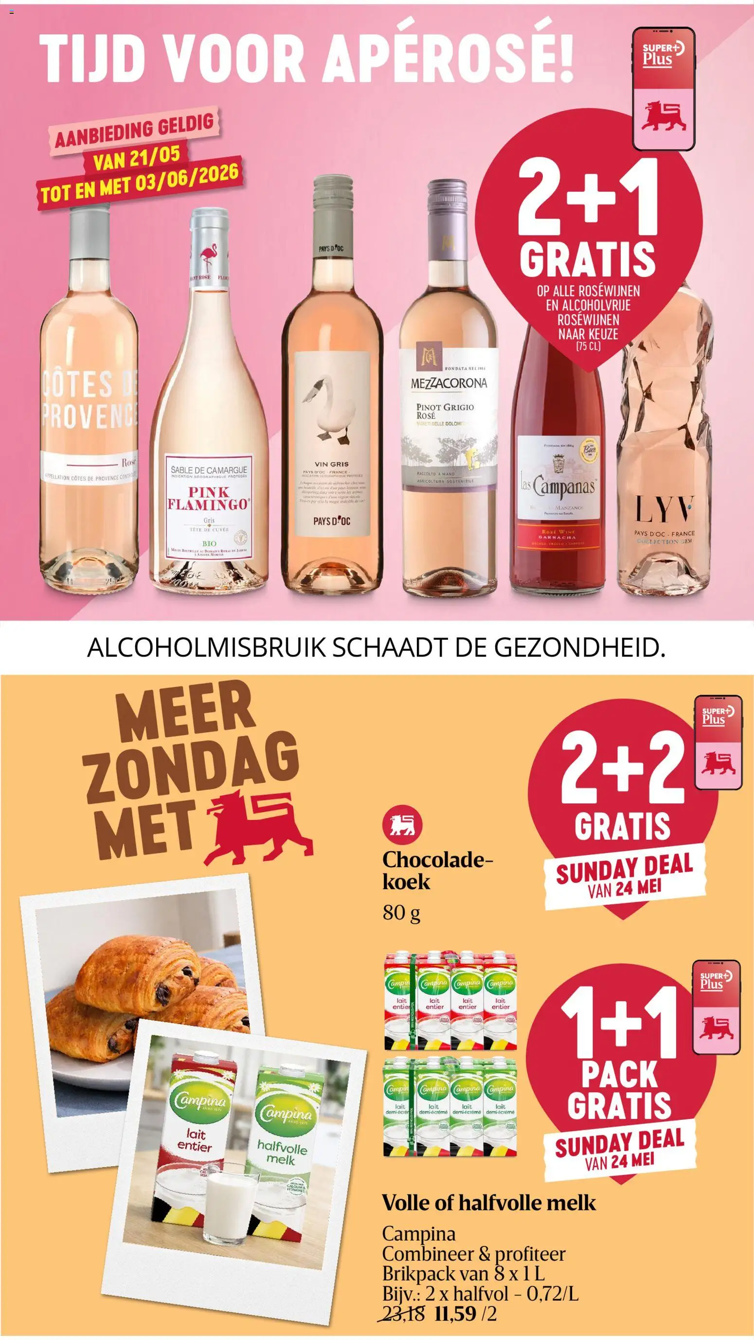 {H1} | Pagina: 4 | Producten: Halfvolle Melk, Melk, Chocolade