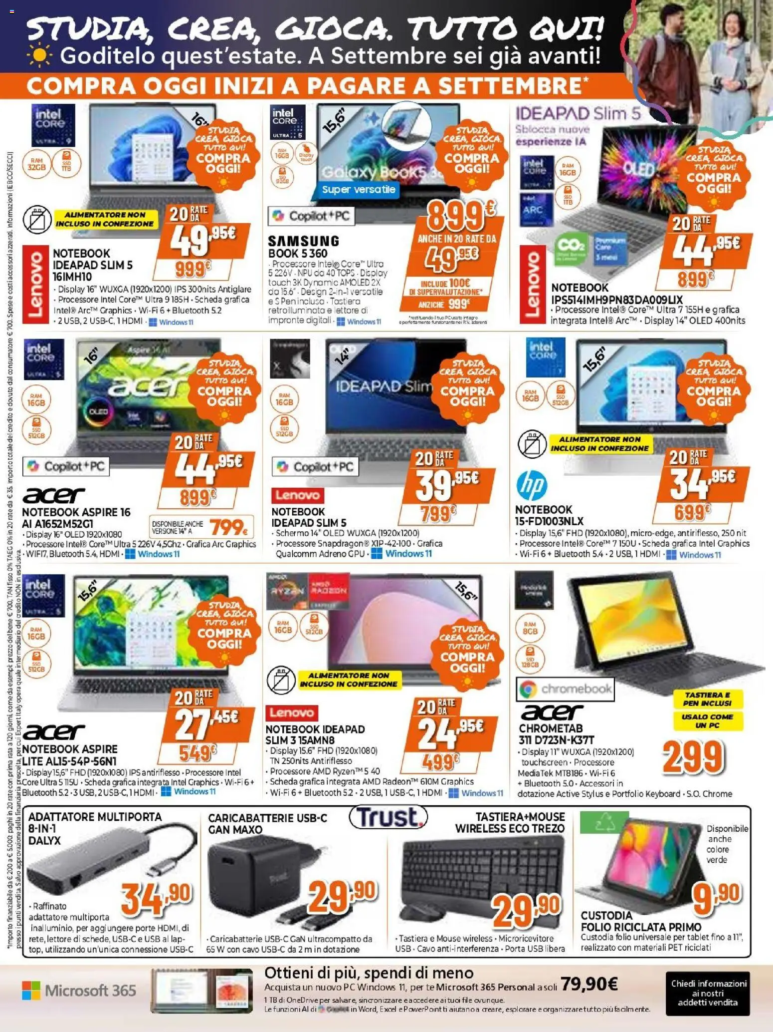 Volantino Expert del 04.06.2026 | Pagina: 18 | Prodotti: Tè, Mouse, Tastiera, USB