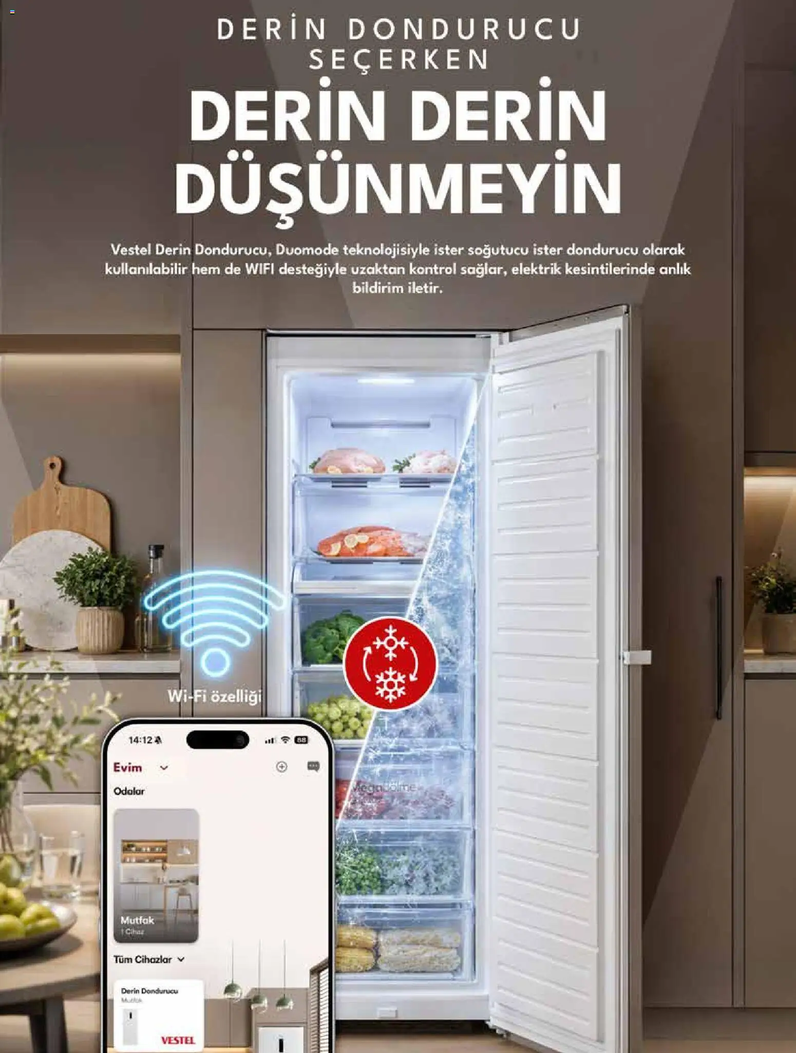 Vestel Katalog - 01 Ağustos 2026 tarihinden itibaren geçerlidir | Sayfa: 11 | Ürünler: Dondurucu