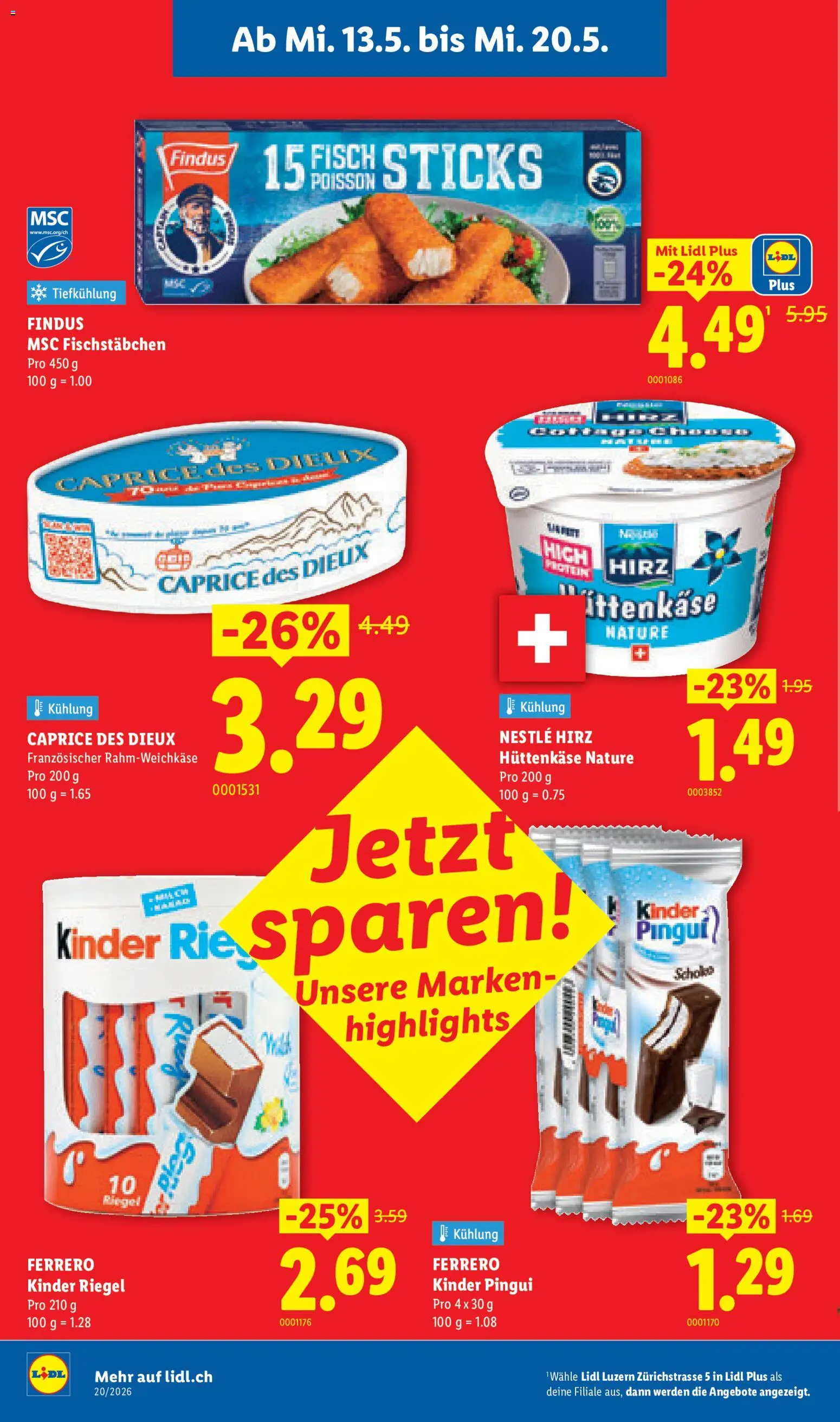 Lidl Aktionen Neueröffnung Luzern – gültig ab 13.05.2026 | Seite: 2