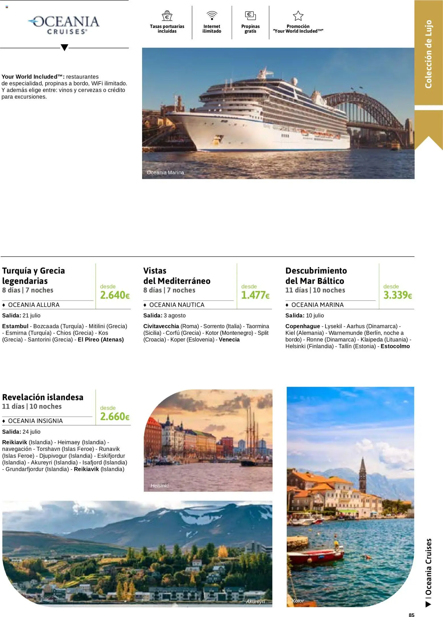 Viajes El Corte Inglés Semana del Crucero │ válido desde el 07.01.2026 | Página: 86 | Productos: Navegación