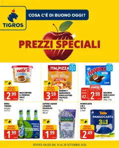 Anteprima del volantino Tigros volantino Prezzi Speciali valido a partire dal 16/09/2026