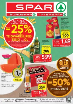 Spar - Flugblatt ab 11.06.2026 gültig