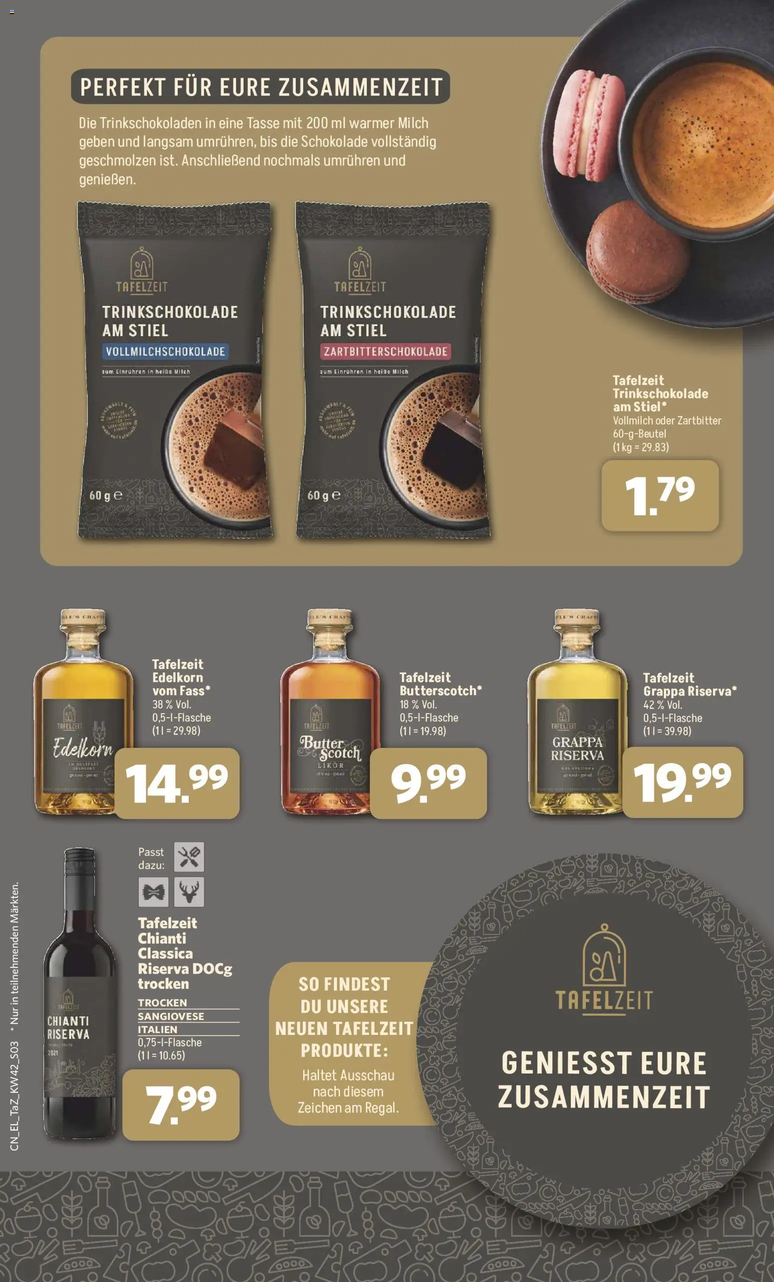 Combi Sonderangebote – gültig ab 12.10.2026 | Seite: 3 | Produkte: Milch, Butter, Schokolade, Likör