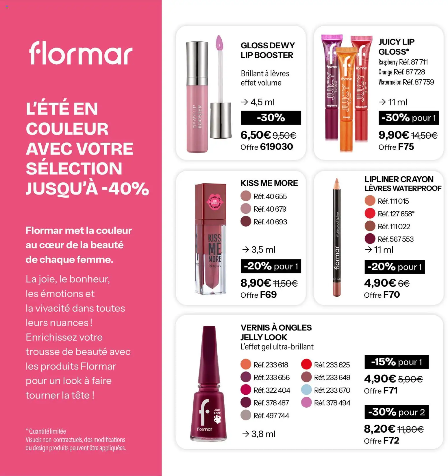 {H1} | Page: 38 | Produits: Gloss, Orange, Brillant à lèvres, Crayon