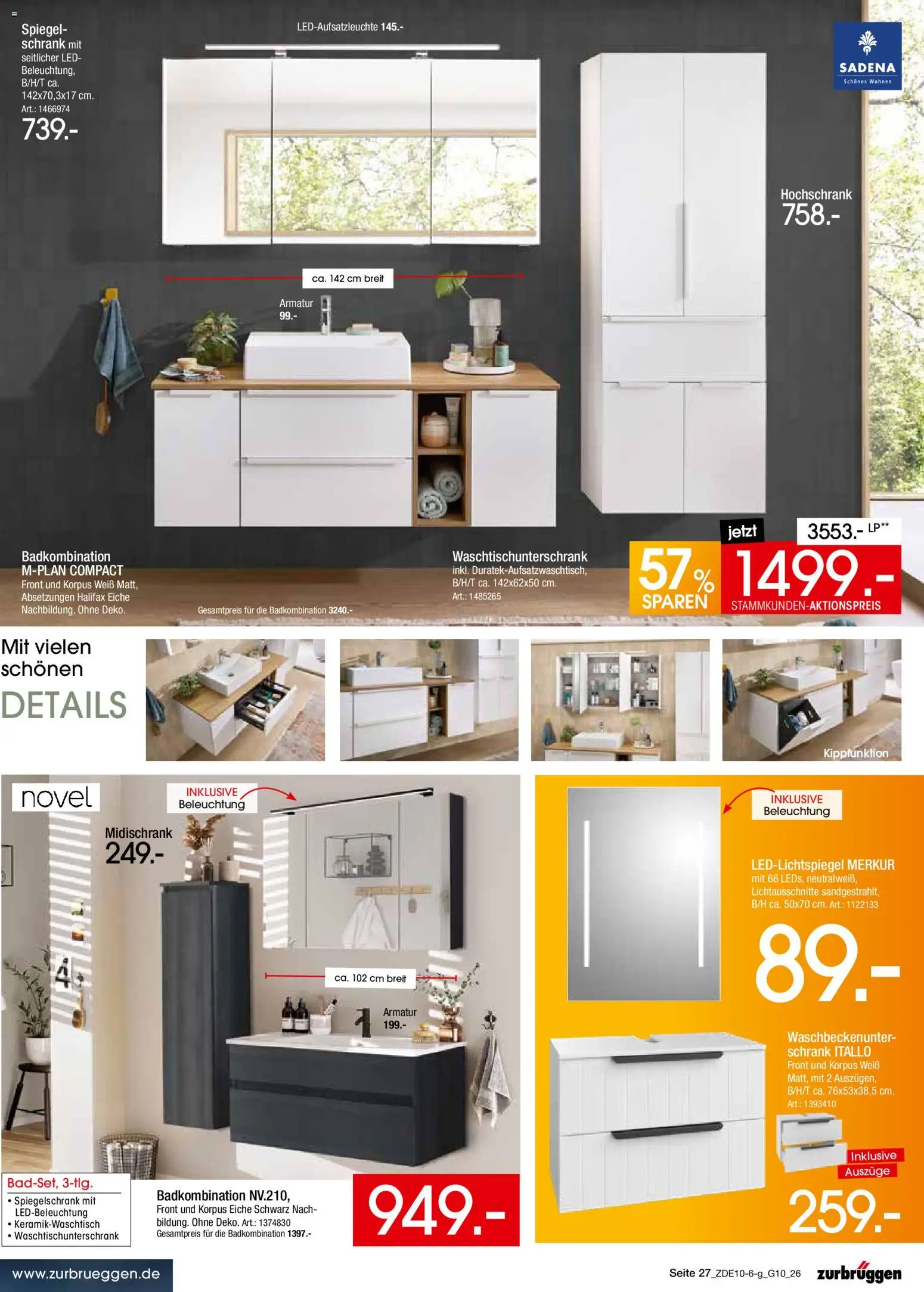 Zurbrüggen Best Deals – gültig ab 04.10.2026 | Seite: 39