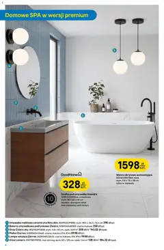 Pogląd oferty "Castorama gazetka" - ważna od 24.06.2026 | Strona: 6 | Produkty: Umywalka, Bateria, Lampa