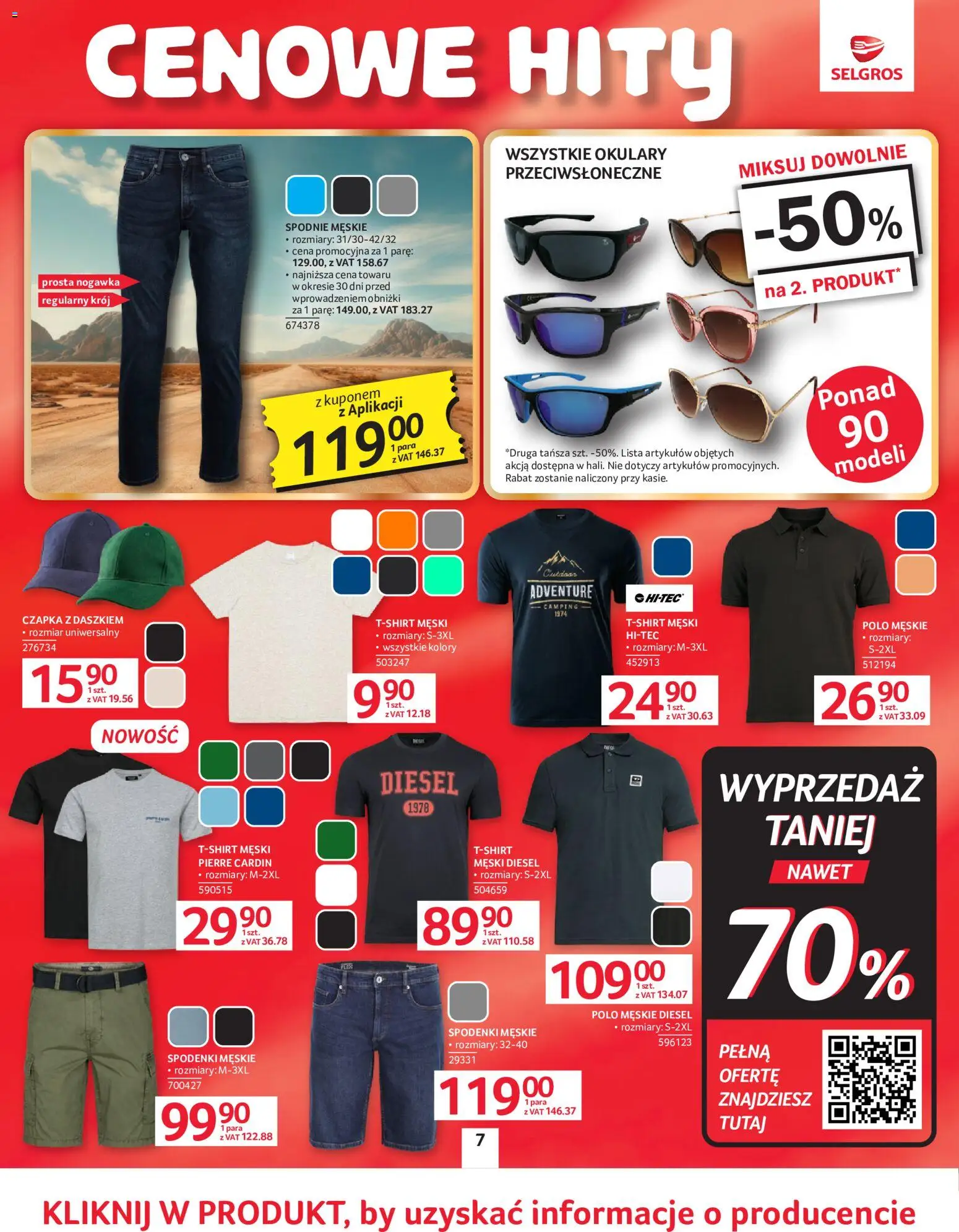 Selgros cash&carry gazetka - Oferta przemysłowa od 02.06.2026 | Strona: 10 | Produkty: Spodnie, Spodenki, Czapka, Okulary przeciwsłoneczne