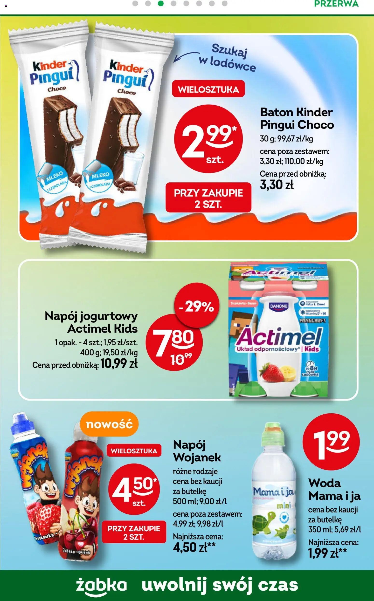 Żabka gazetka od 08.04.2026 | Strona: 62 | Produkty: Guma do żucia
