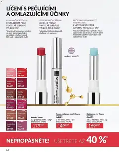 Náhled letáku Avon Katalog 05/2026 od 01.05.2026 | Strana: 64 | Produkty: Sérum, Balzám na rty, Sérum na řasy, Rtěnka