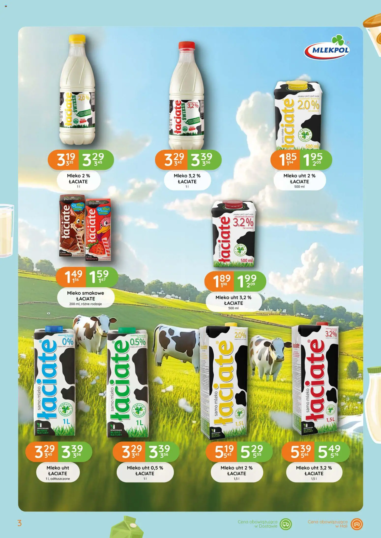 Eurocash gazetka - Dzień Mleka od 07.05.2026 | Strona: 3 | Produkty: Mleko