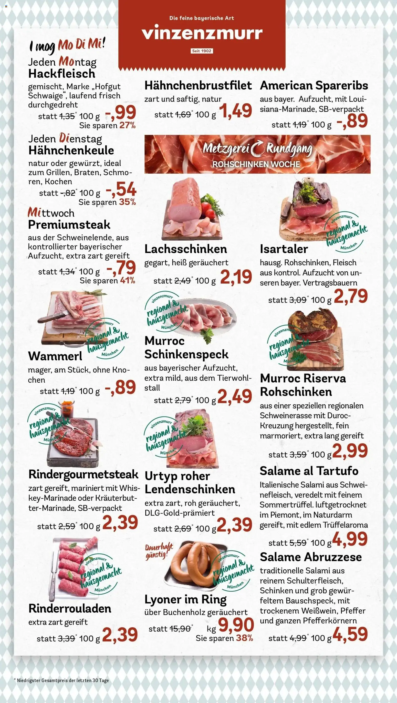 REWE Prospekt ab 31.08.2026 zum Blättern » Angebote | Seite: 8 | Produkte: Pfeffer, Schinken, Fleisch, Hackfleisch