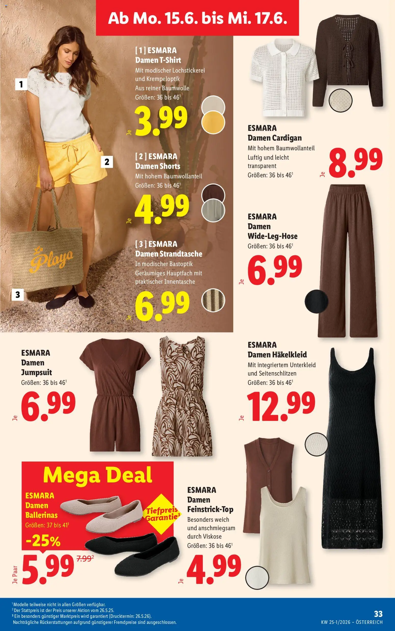 Lidl Flugblatt - Oberpullendorf, Güssing, Oberwart gültig ab 11.06.2026 | Seite: 40 | Produkte: Ballerinas