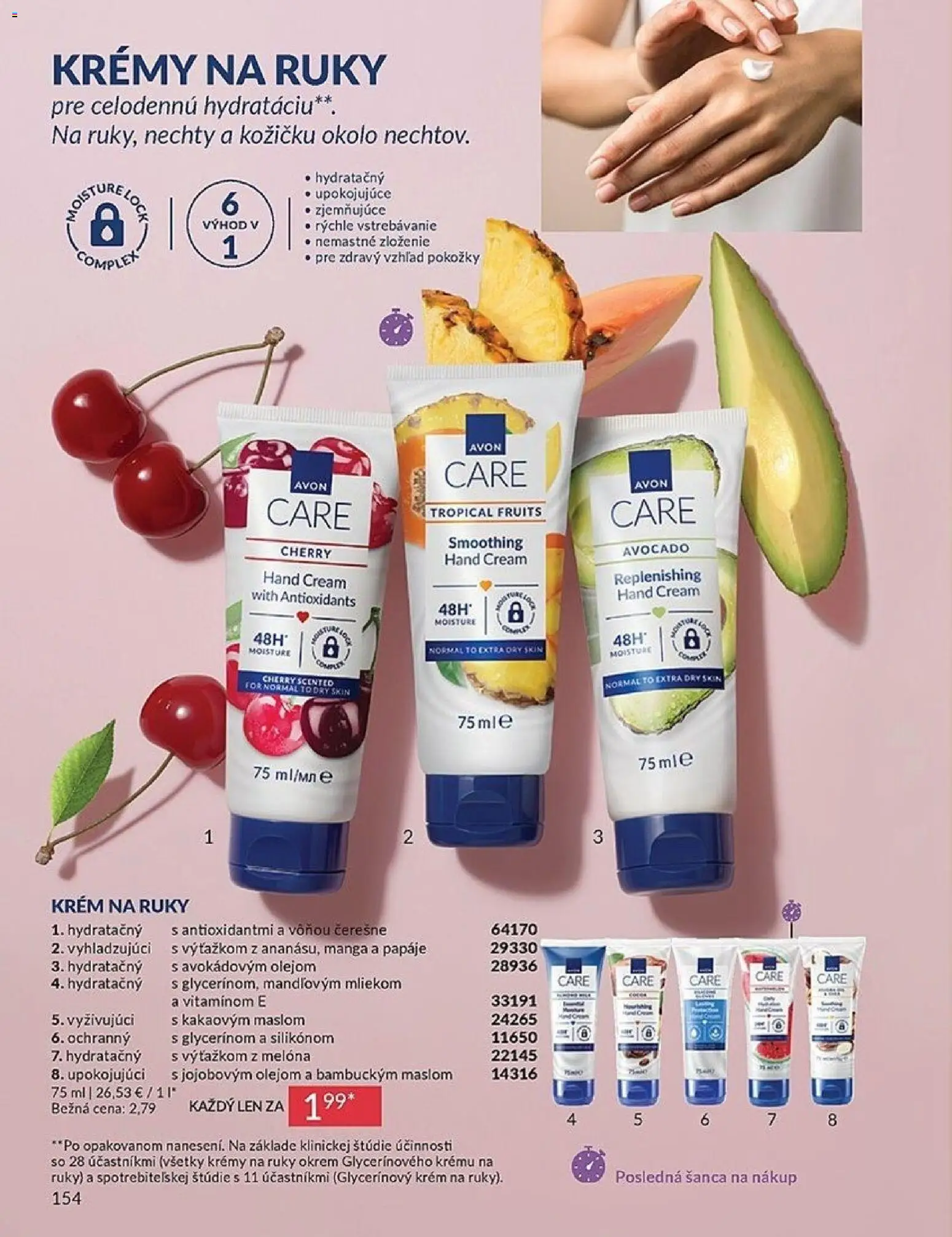 Nové Avon akcie – leták je platný od 01.06.2026 | Strana: 154