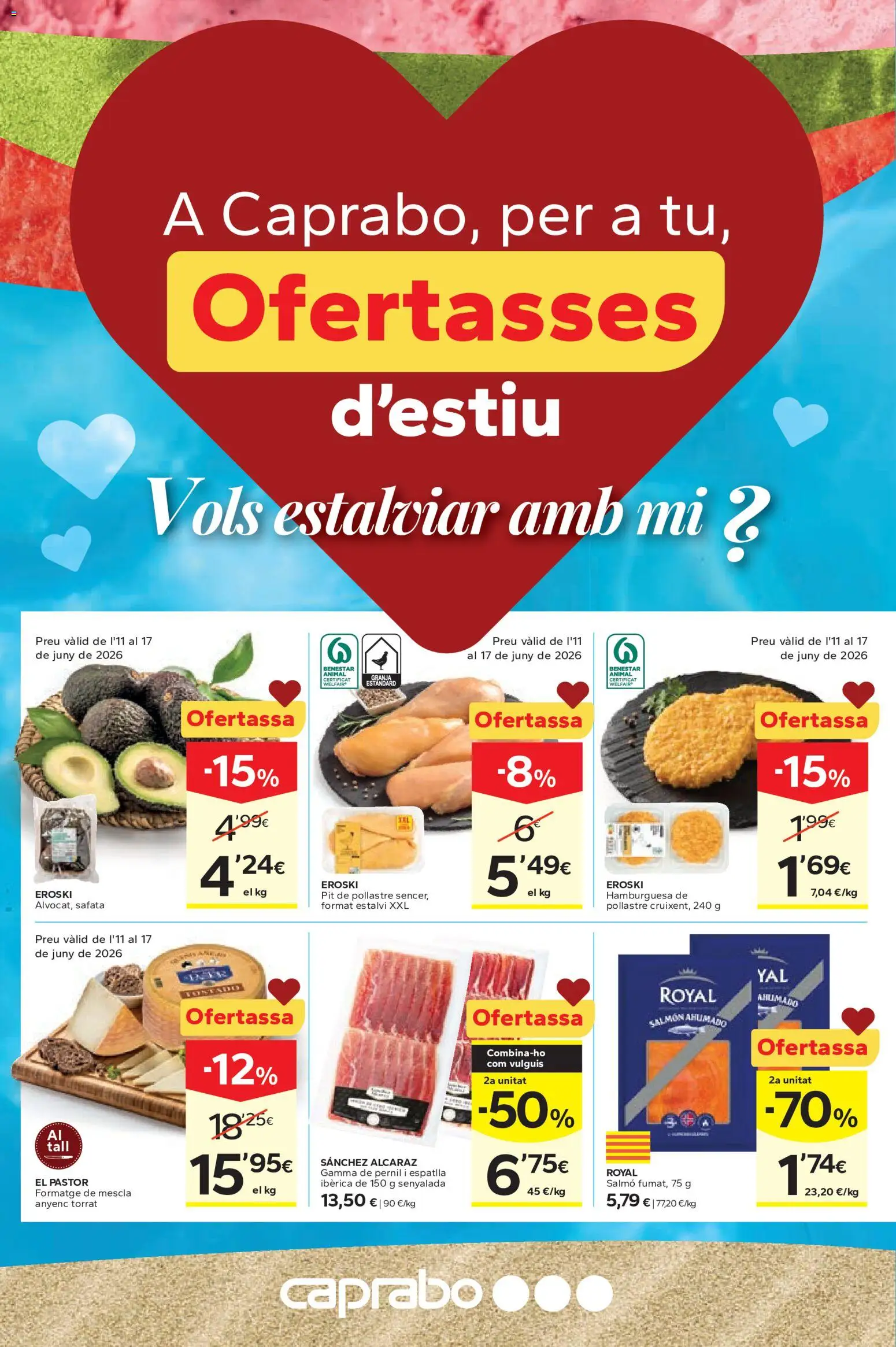 Caprabo Ofertasses d'estiu │ válido desde el 11.06.2026 | Página: 8 | Productos: Σοκολατούχο γάλα